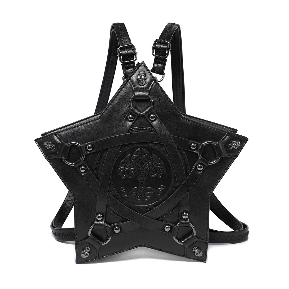 Romwe Women's Gothic Embossed Bag