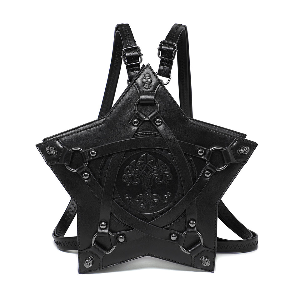 Romwe Women's Gothic Embossed Bag