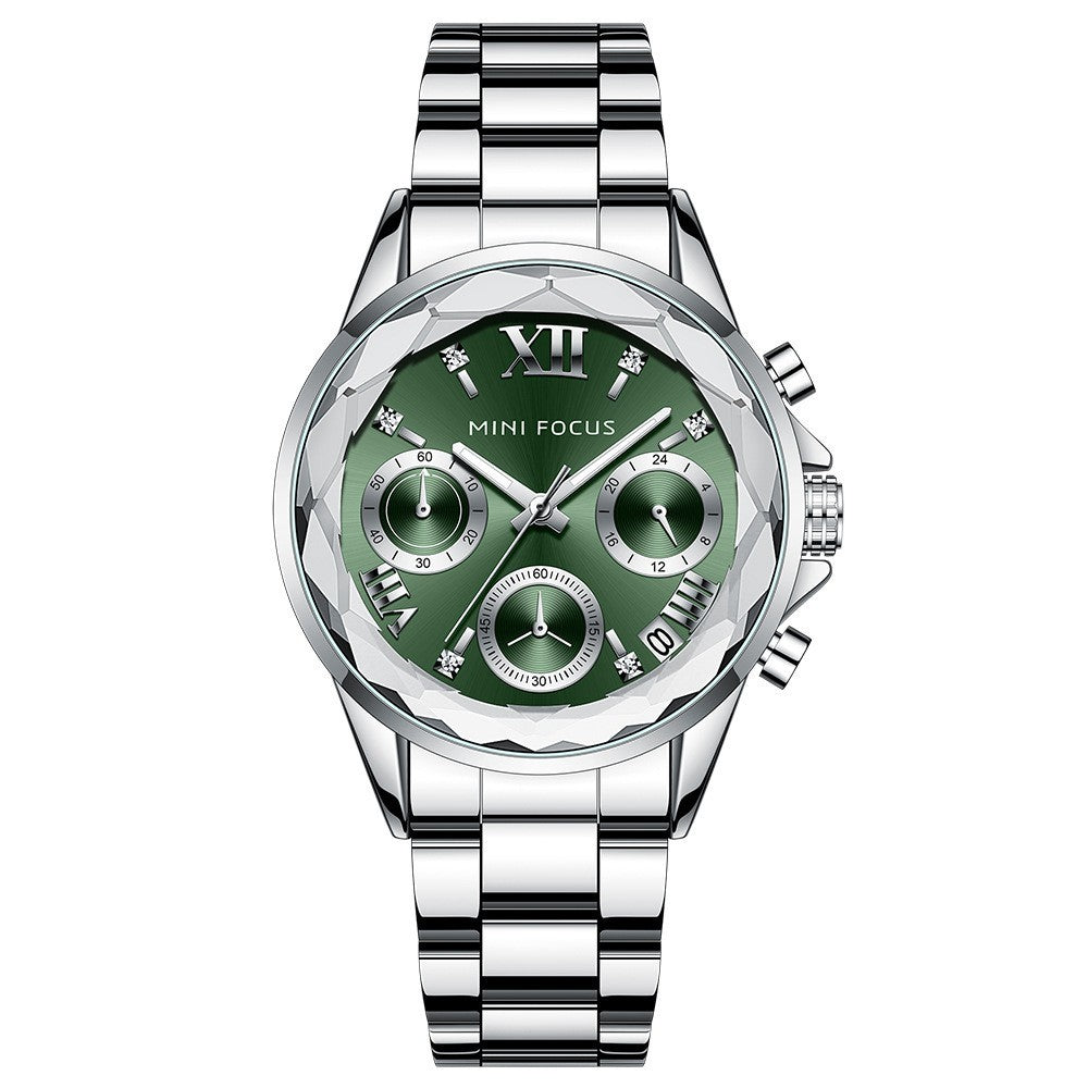 Mini Focus Business Women's Watch Multifunctional Petals