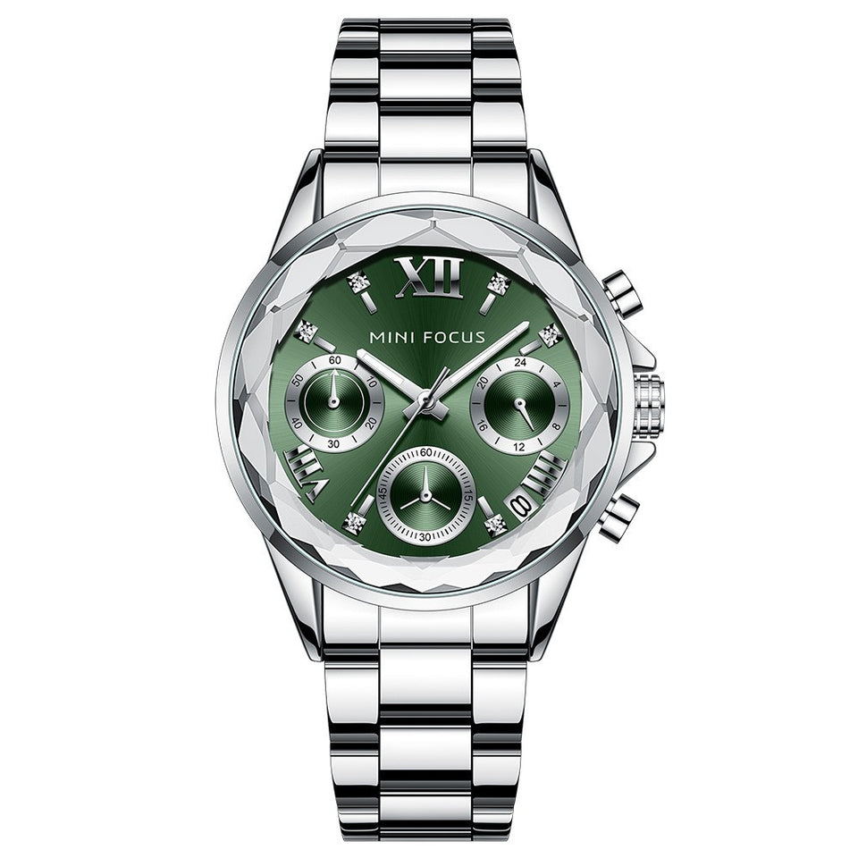 Mini Focus Business Women's Watch Multifunctional Petals