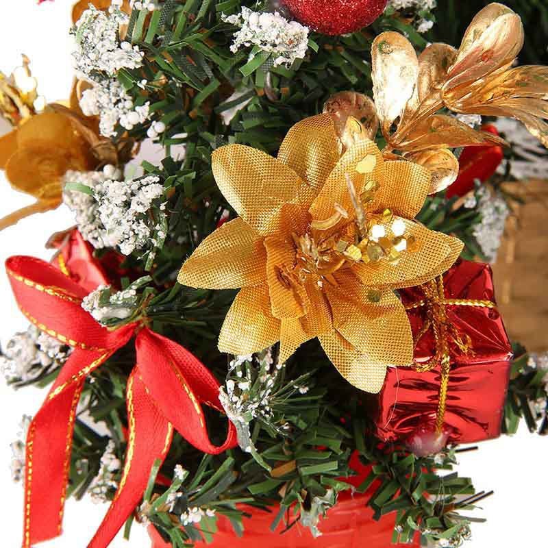 Christmas Mini Artificial Tree Decorations