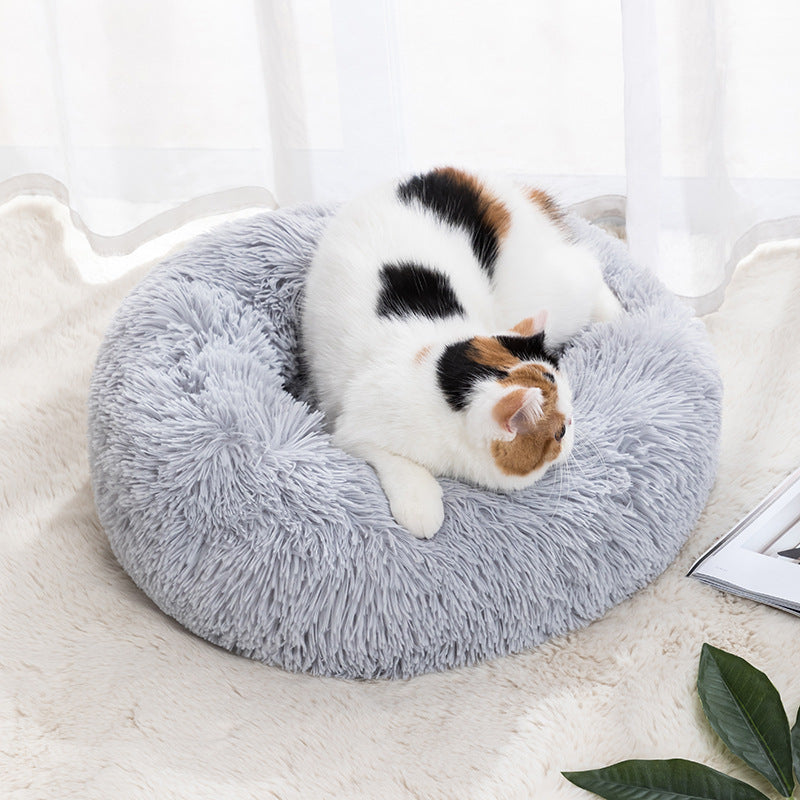 Donut Warm Cat Bed