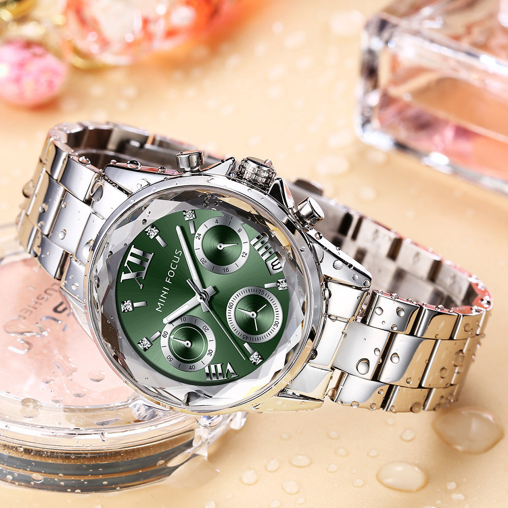 Mini Focus Business Women's Watch Multifunctional Petals