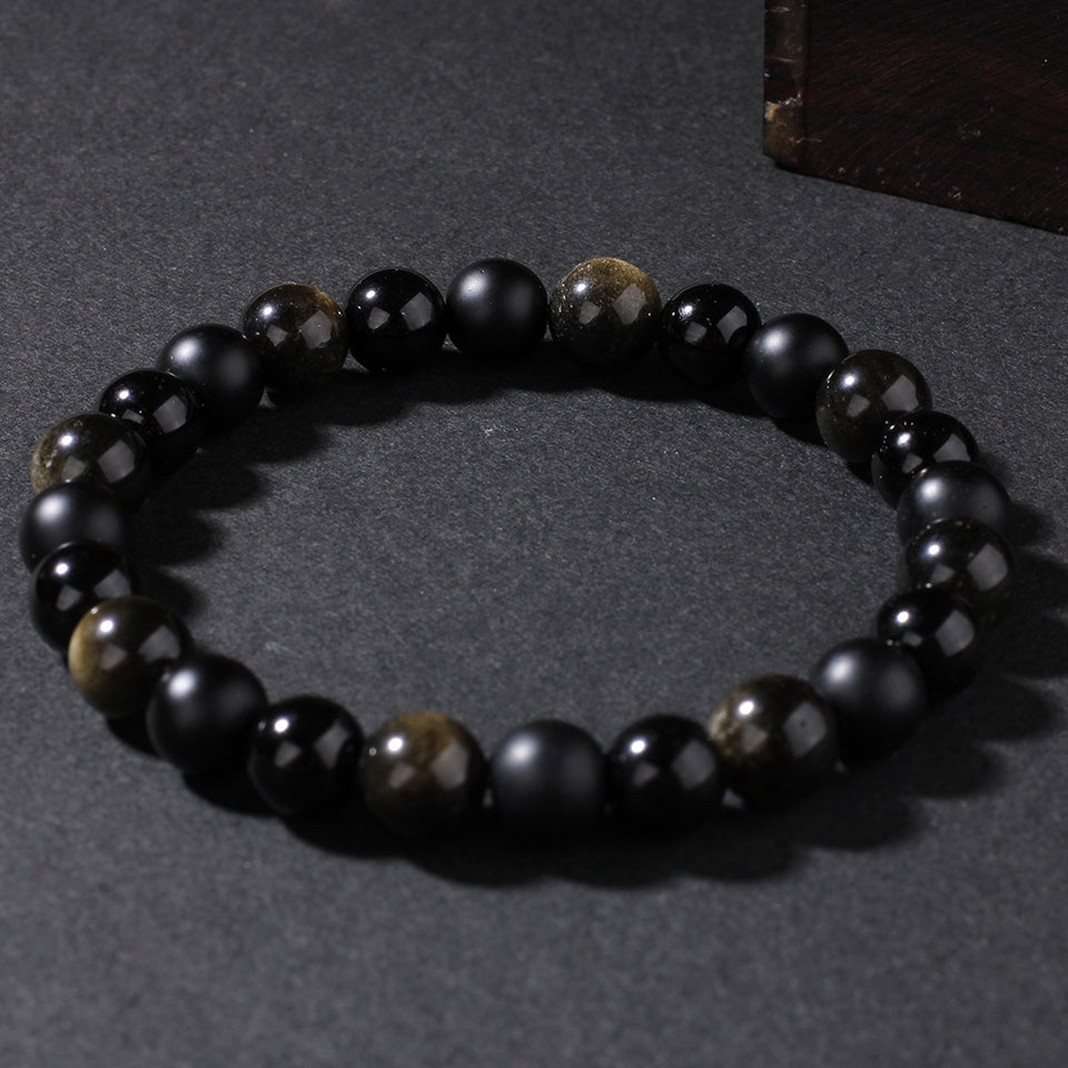 Jin Yaoshi Universal Black Agate Bracelet