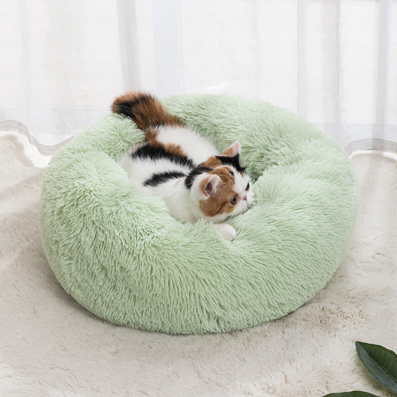 Donut Warm Cat Bed