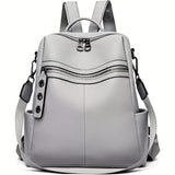 Maxoner Women Fashion Faux Leather Satchel Rucksack