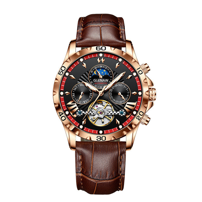 GLENAW Men's Watch Automatic Mechanical