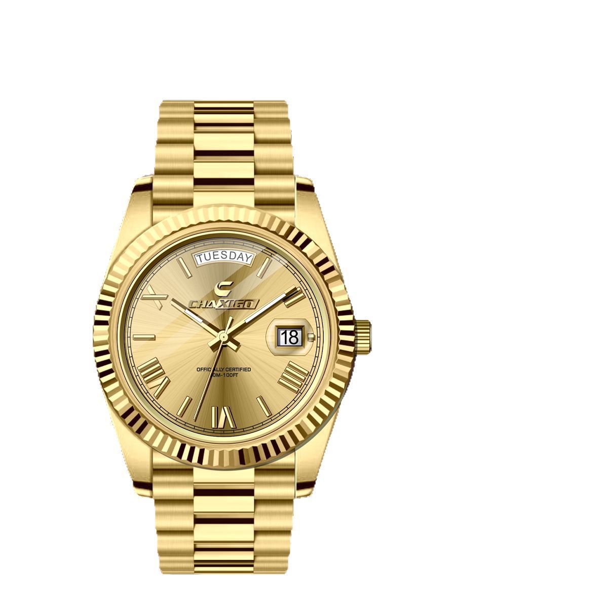 CHAXIGO Men's Watch Dial Quartz