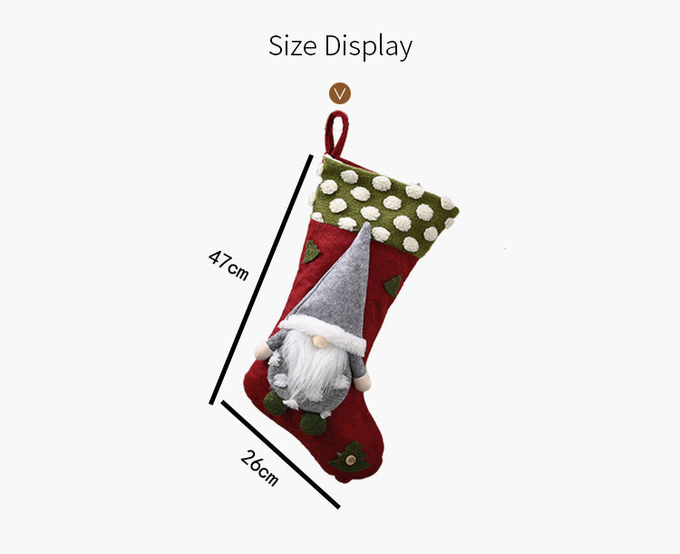 Donken Christmas Decorative Stocking Socks