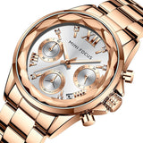 Mini Focus Business Women's Watch Multifunctional Petals