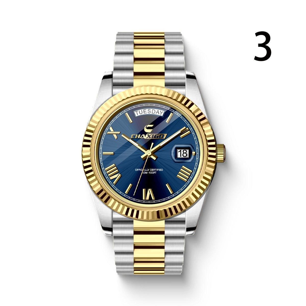 CHAXIGO Men's Watch Dial Quartz