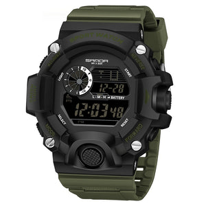 SANDA Men's Sport Watch Multi-functional Waterproof