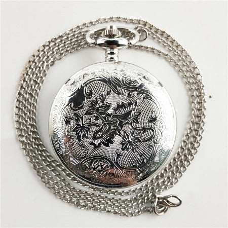 Men Steam Engine Design Pocket Watch | Men's Pocket Watch