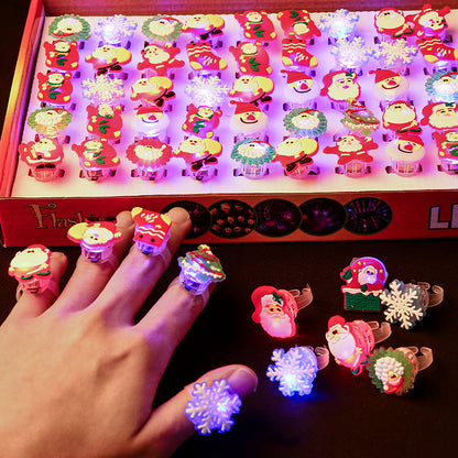 Christmas LED Luminous Ring Toy For Girls