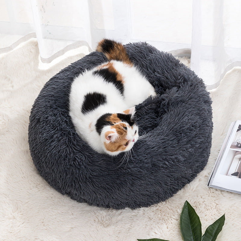 Donut Warm Cat Bed