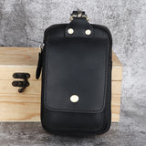 Olely Men Horse Leather Belt Bag