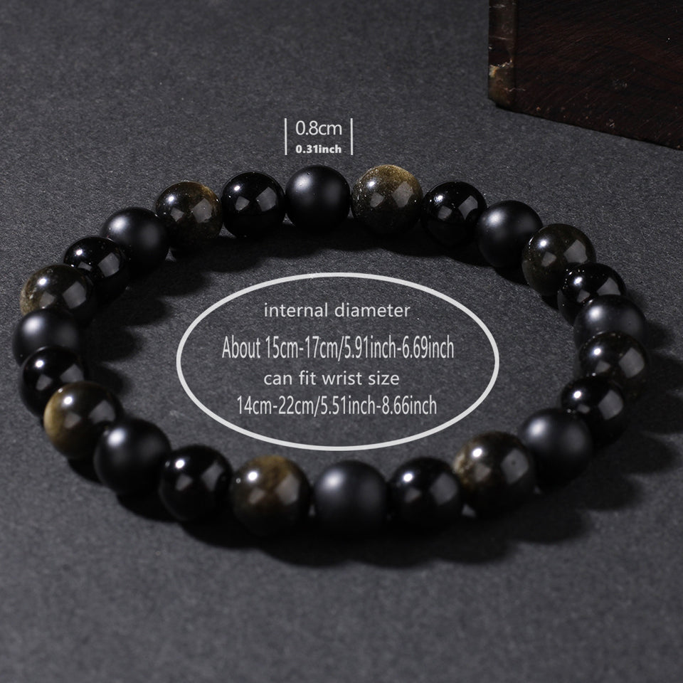 Jin Yaoshi Universal Black Agate Bracelet