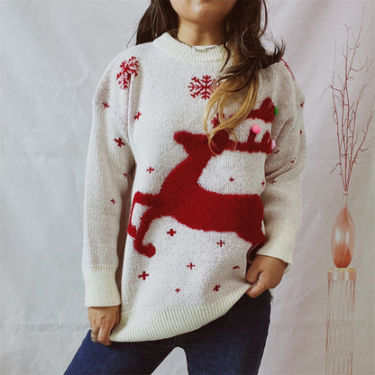 Women's Christmas Jacquard Sweater