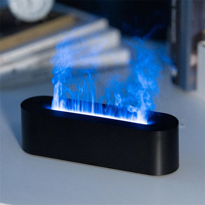 DQ709 Aroma Diffuser Flame Humidifier Oil Lamp