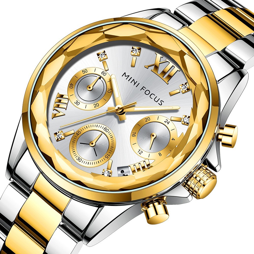 Mini Focus Business Women's Watch Multifunctional Petals