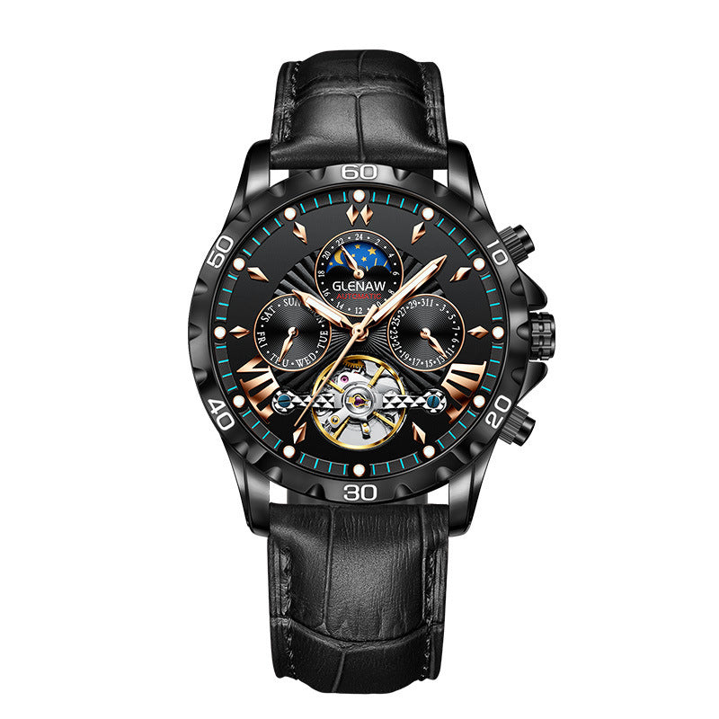 GLENAW Men's Watch Automatic Mechanical