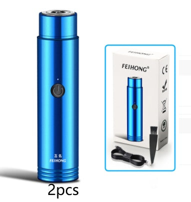 FEIHONG Men Mini Electric Shaver Portable And Rechargeable